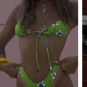 HEAVY MANNERS fools fall in love tie front top